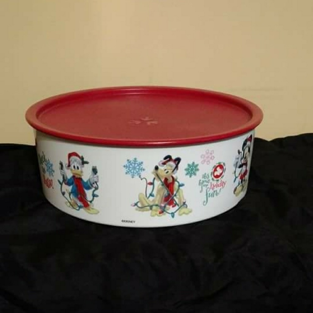 Tupperware - Mickey Mouse cookie canister